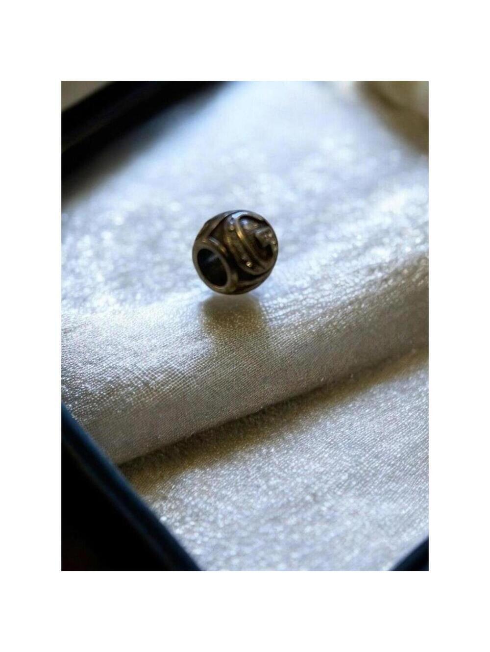 Brighton Letter G Alphabet Silver plated Bead
